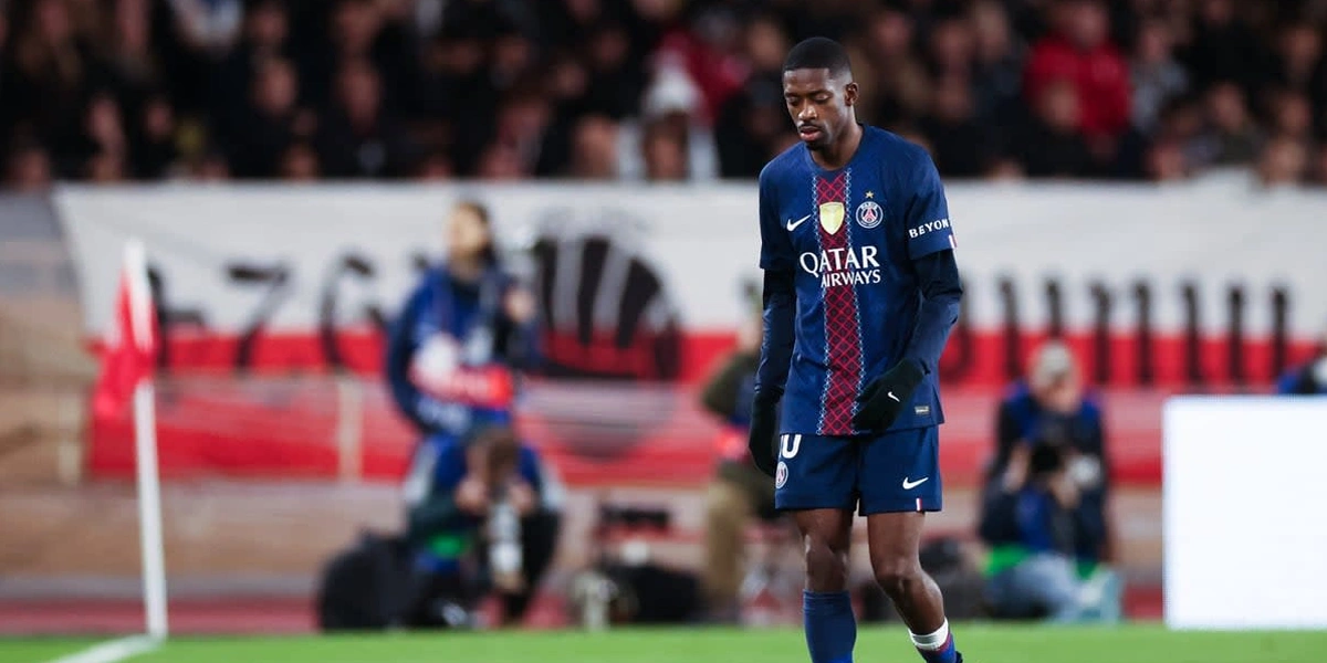 Cedera Ousmane Dembele Warnai Kemenangan Dramatis PSG atas Monaco di Liga Champions